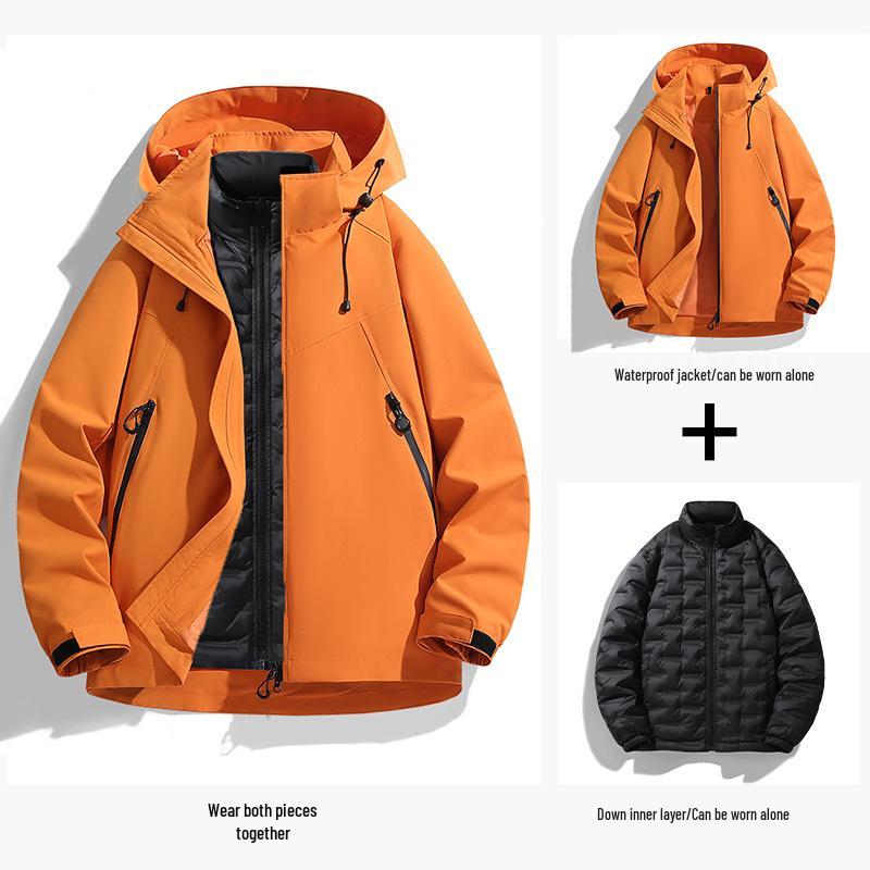 Bird's Unisex 3-in-1 Windproof & Water-Resistant Ski Jacket