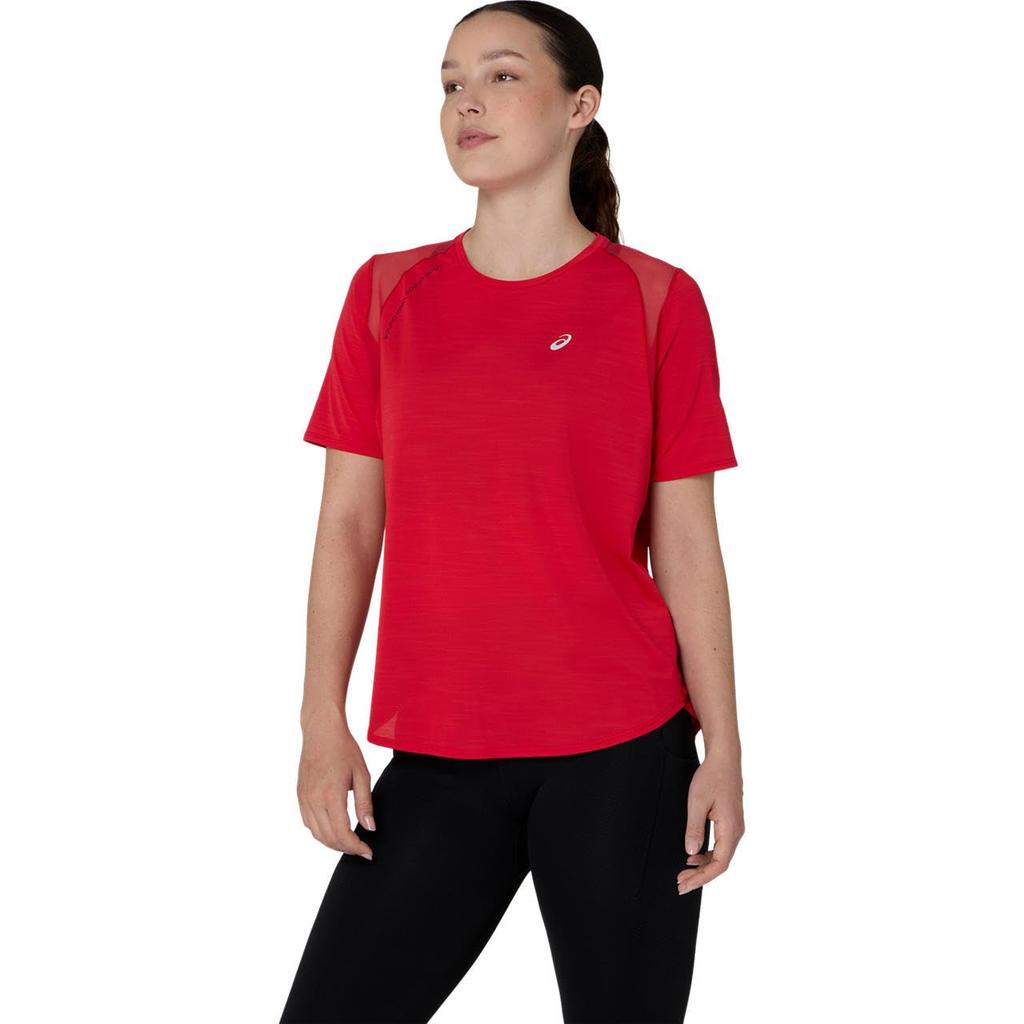 Running Wear ROAD SS TOP 2012D371 600 XL [ASICS] Women's (SPEED RED)