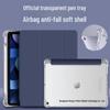 Protective Cover with Pen Slot for iPad 10.2" & 10.9", Airbag Anti-Fall, Pro 11" Transparent Case