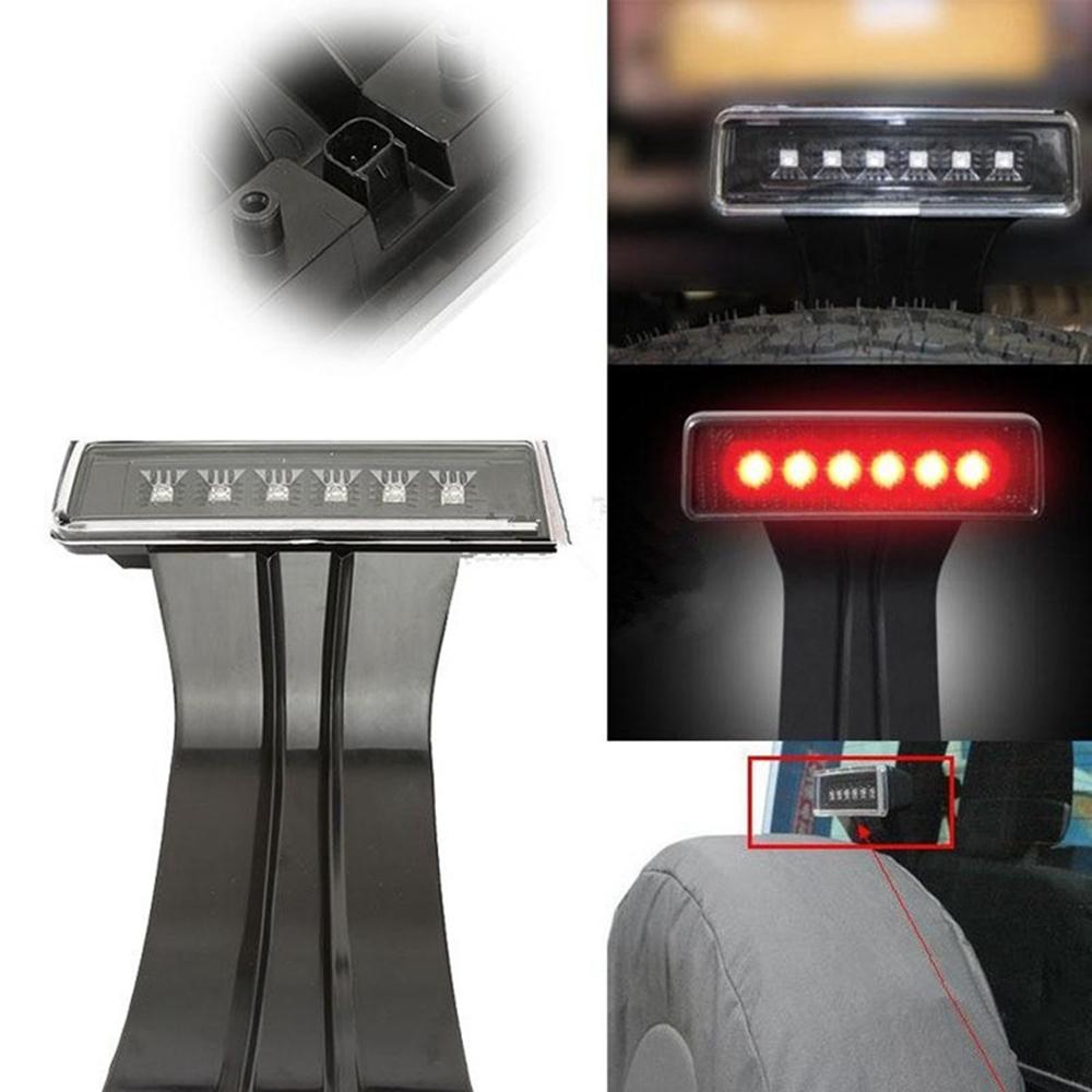 3rd Spare Tire LED Brake Lights High Mount Stop Light for Jeep Wrangler JK 07-18
