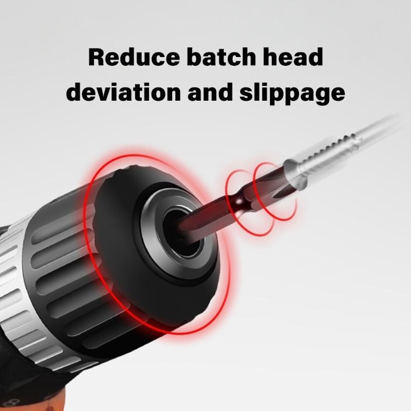 Heavy Duty Magnetic Screwdriver Drill Bit Ergonomic NonSlip Grip K5 Alloy 60Nm Torque Professional DIY Tool Kit