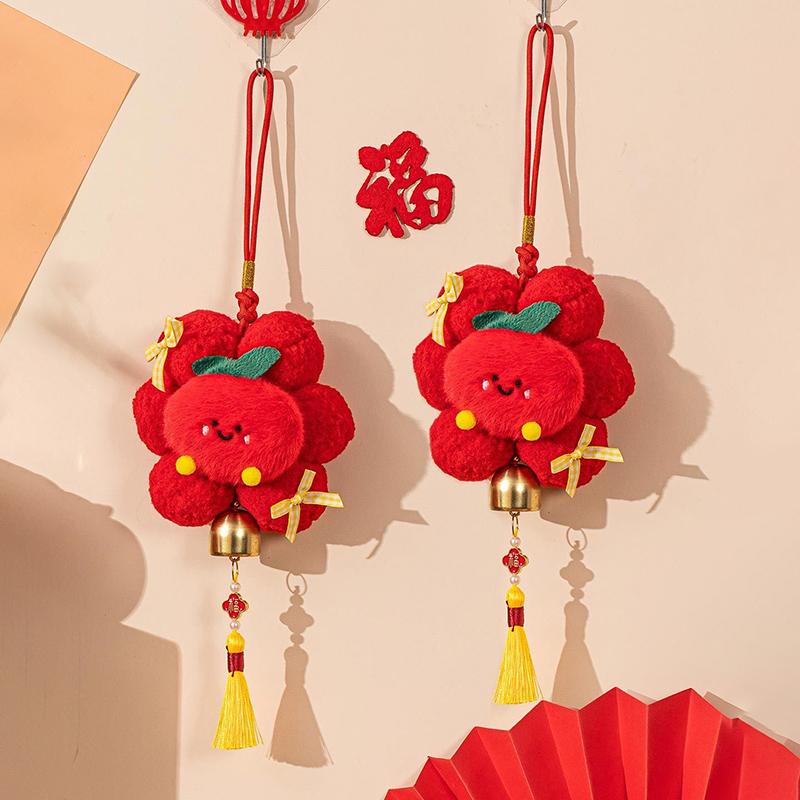 Chinese New Year Decorations 2026 Lunar New Year Decoration Spring Festival Hanging Accessories Year of The Horse Door Ornament