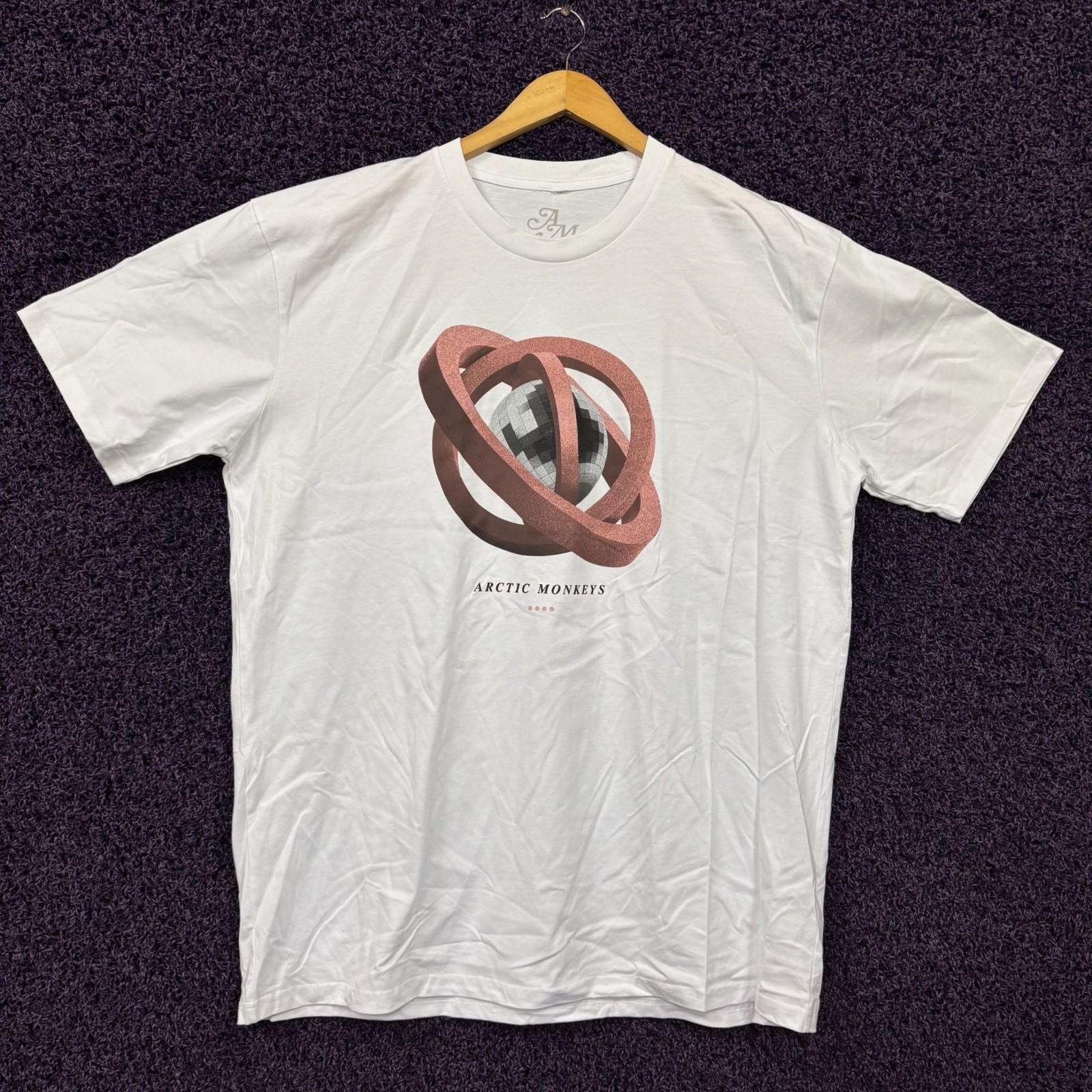 Arctic Monkeys North American Tour Geometric Art T-Shirt 2XL L
