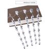 5 Pcs/set Bird Repellent Rod Wind Twisting Scare Rod Spiral Deterrent Reflective Anti-bird Tool