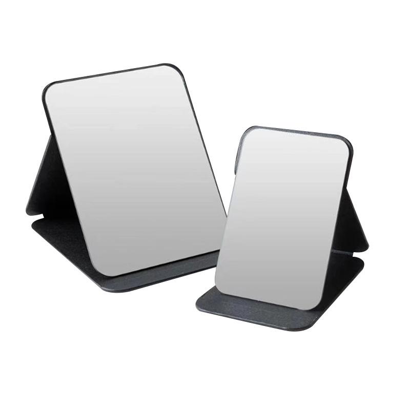 Ultra-Clear Portable Folding Mirror for Desk or Dormitory Use