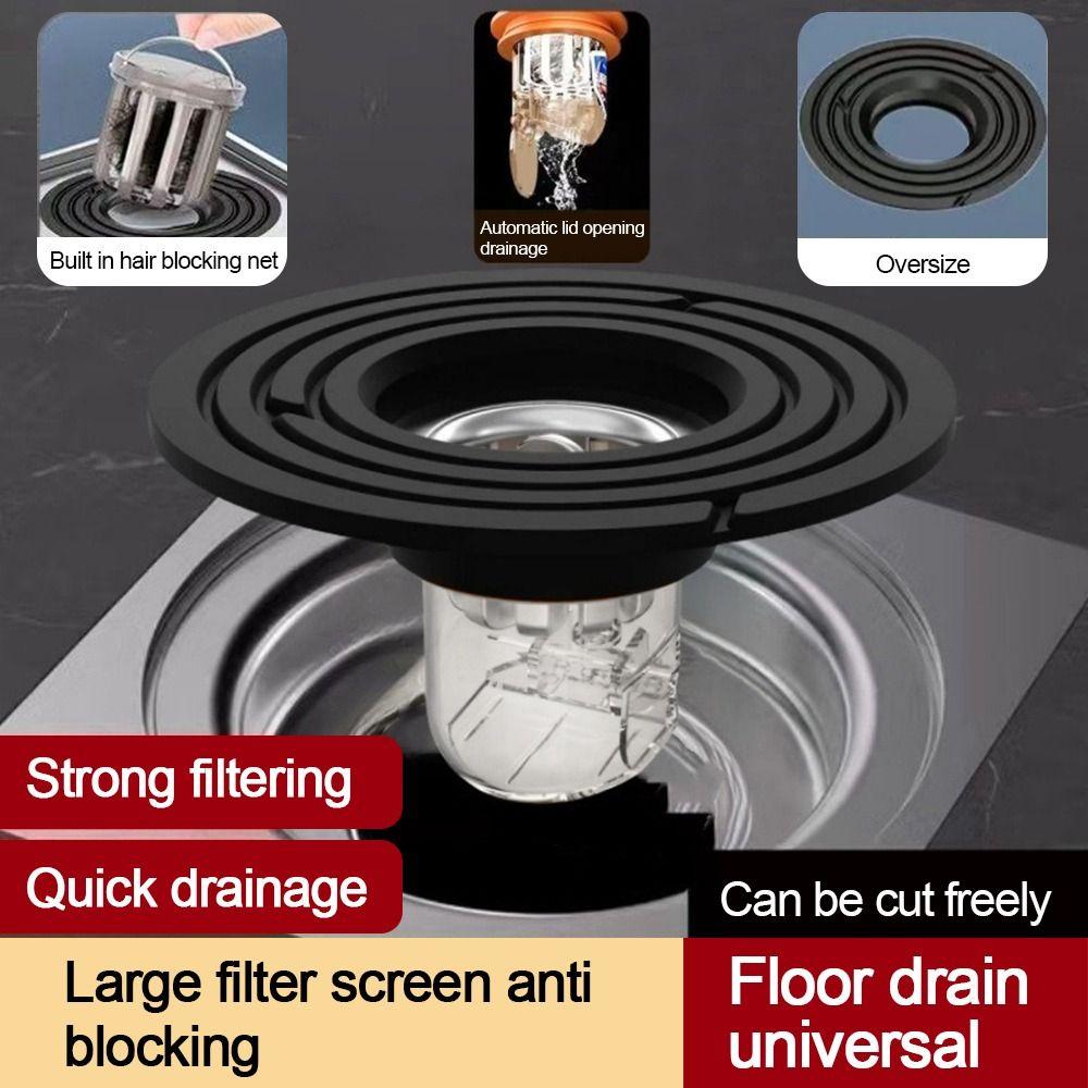 Protizápachový odtokový kryt Ochrana proti hmyzu Umyvadlový odtokový filtr Kuchyňské doplňky do koupelny