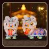 Multicolor Chinese New Year Lantern Dancing Lion Handheld New Year Hanging Lantern Photo Props Celebration DIY Lantern Kits