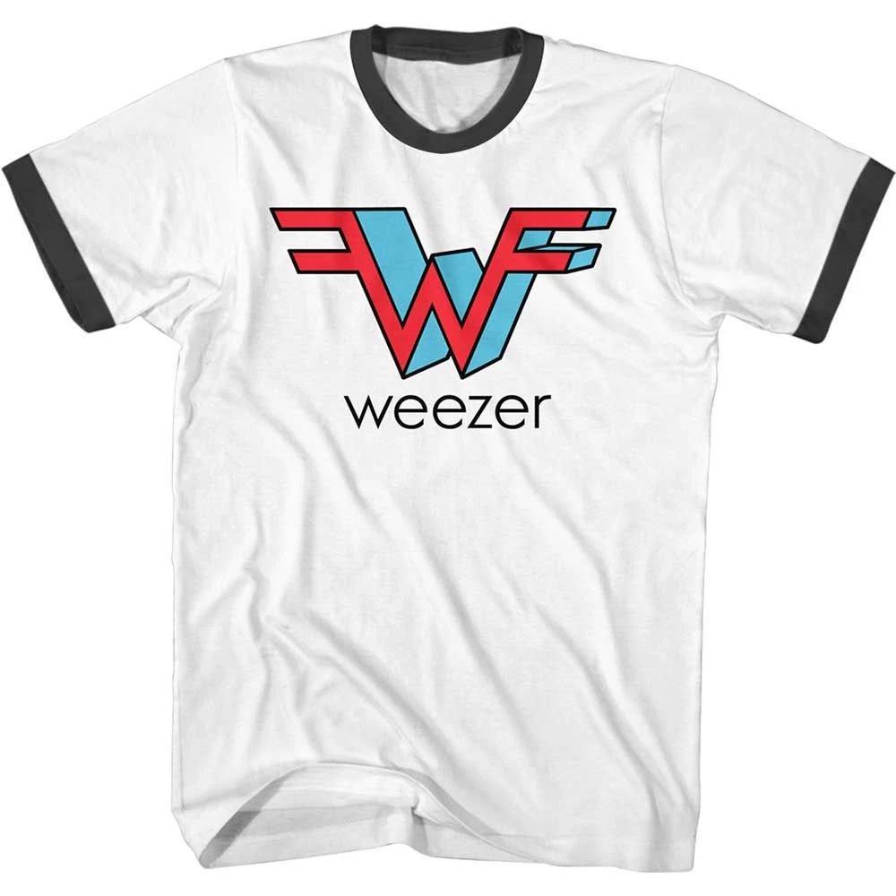 Weezer - 3D W - Short Sleeve -  - Ringer Children s T-shirt 160