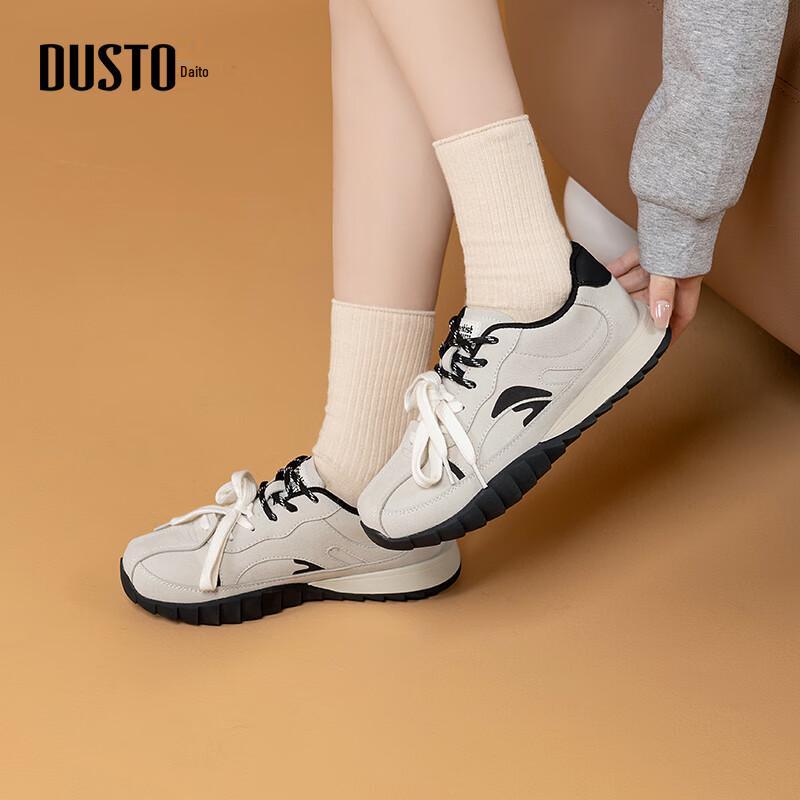 Women s Retro Casual Lace-Up Sneakers 39