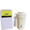 Small Blue Bottle Mug 450ml Ceramic Liner Mug Sealed Traveling With Car-Mounted Cold Coffee Cup Portable Mug