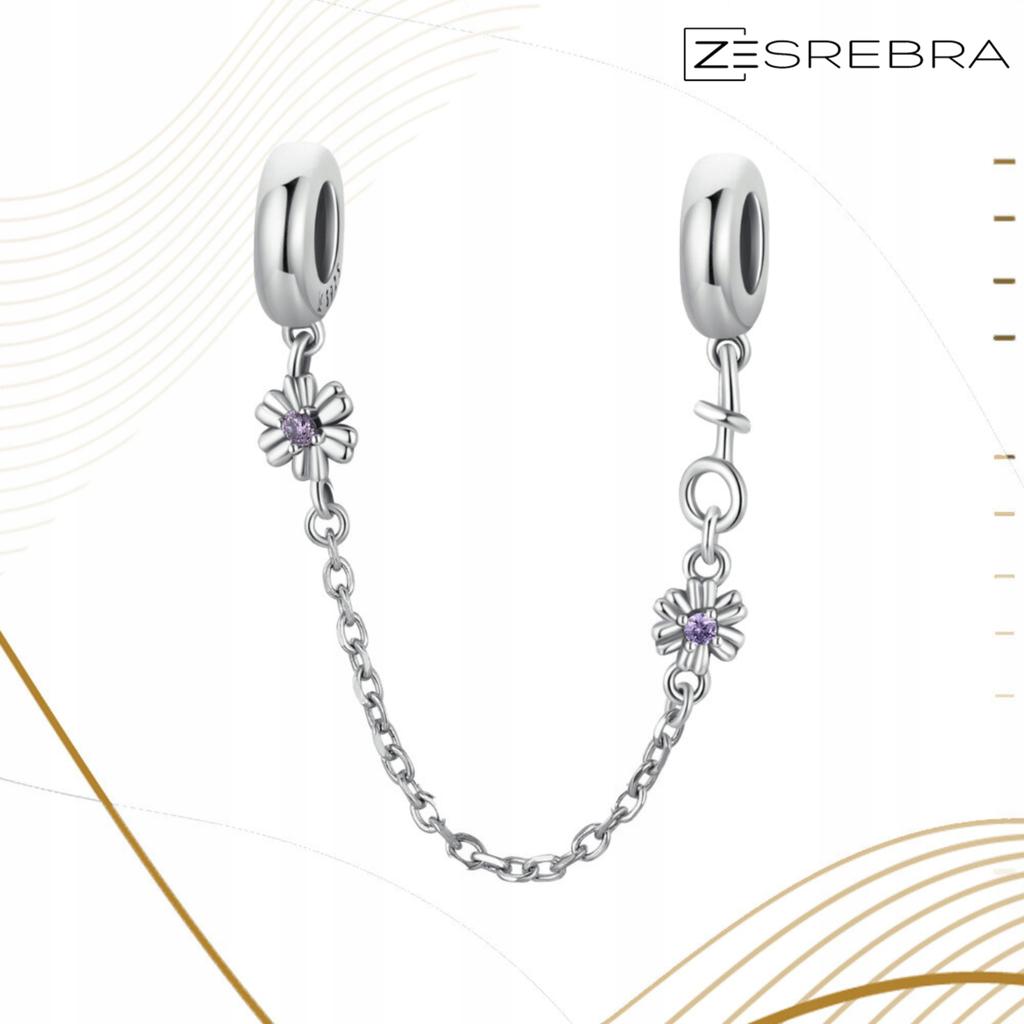 Charms Pr 925 Chain Protection Against Unclasping The Bracelet