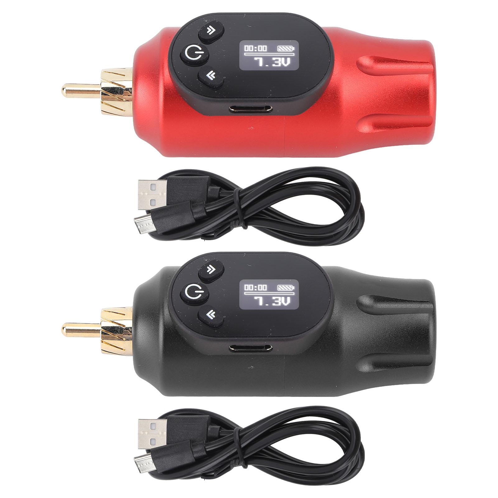 

2000 мАч беспроводной источник питания для татуировки RCA интерфейс цифровой дисплей беспроводной аккумулятор для татуировки