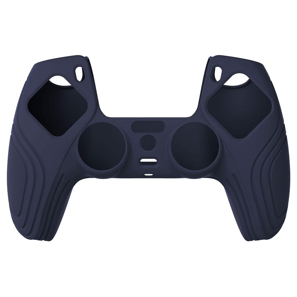 eXtremeRate Protective Cover for PlayVital PS5 Controller Silicone Skin Ergonomic Soft Rubber Protective Case for PS5 Controller with Thumb Stick Cap