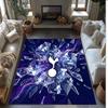 Tottenham Hotspur bedruckter Flanell-Teppich rutschfest weicher Polyester-Bodenbelag Indoor Dekorationsmatte für Schlafzimmer Wohnzimmer Sofa