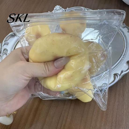 Slow Rebound Stress Ball Potato Squeeze Ball, Rising Non-Return Mud Feel Fidget Shape Toy, Soft Decompression for Adults Kids, Cute Desk Gift