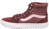 Filmore Hi Vansguard Guard Sneakers with Fluffy Brown Sheepskin Trim