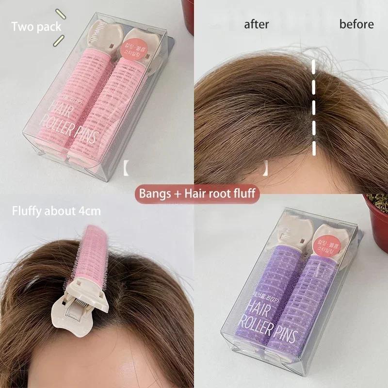 Bangs Hair Root Fluffy Lazy Hair Clips Top Styling Hairpins Hair Rollers Bangs Curling Barrel Clips Curlers Wholesale