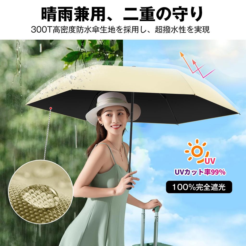 Sumeriy Folding UV Automatic Ultra Folding Umbrella for Light Heat Water Suitable for Sun and Heatstroke Sun Includes Storage Unisex Parasol,