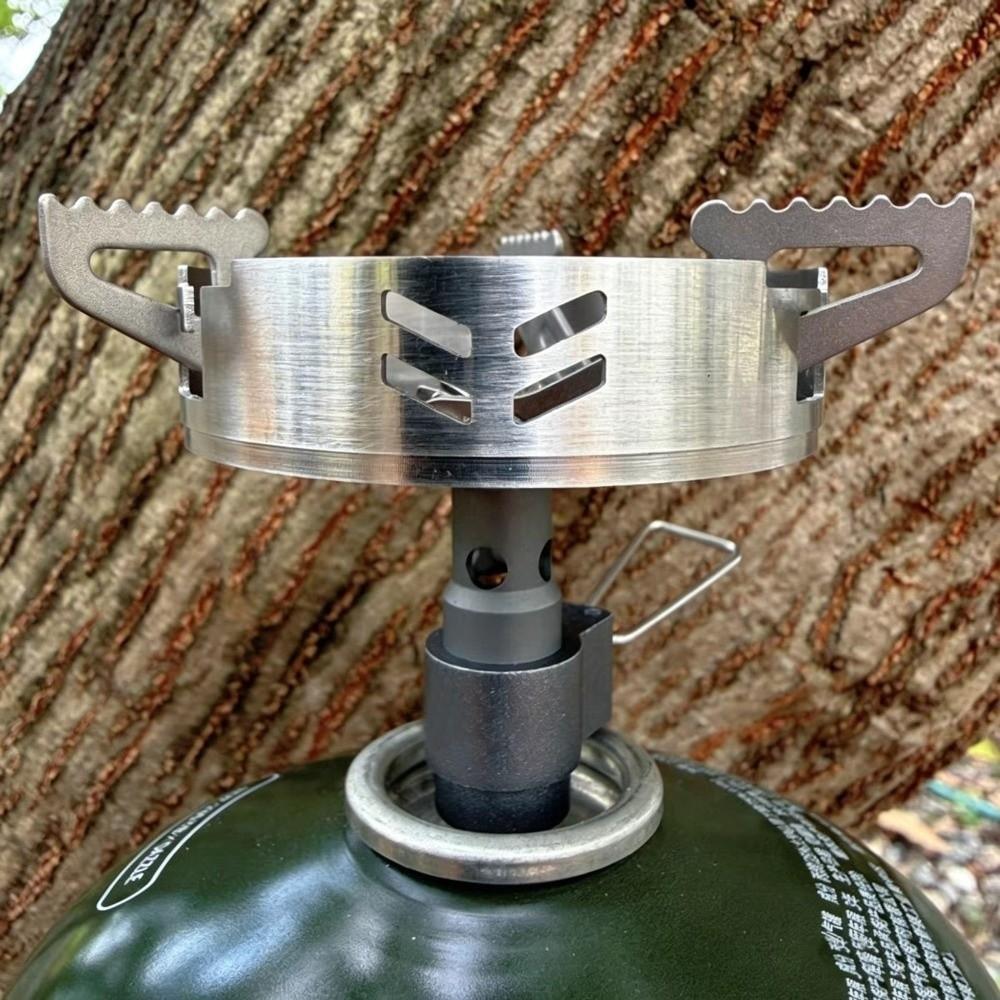 Foldable Outdoor Gas Wind Shield Stainless Steel Gas Furnace Windshield Portable Windproof Ring