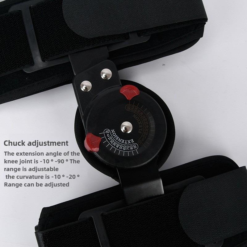 Model Orthopedic Support Stabilizer After Surgery Adjustable Hinged Knee Brace Knee Joint Fixation Stretcher Walking Assistance