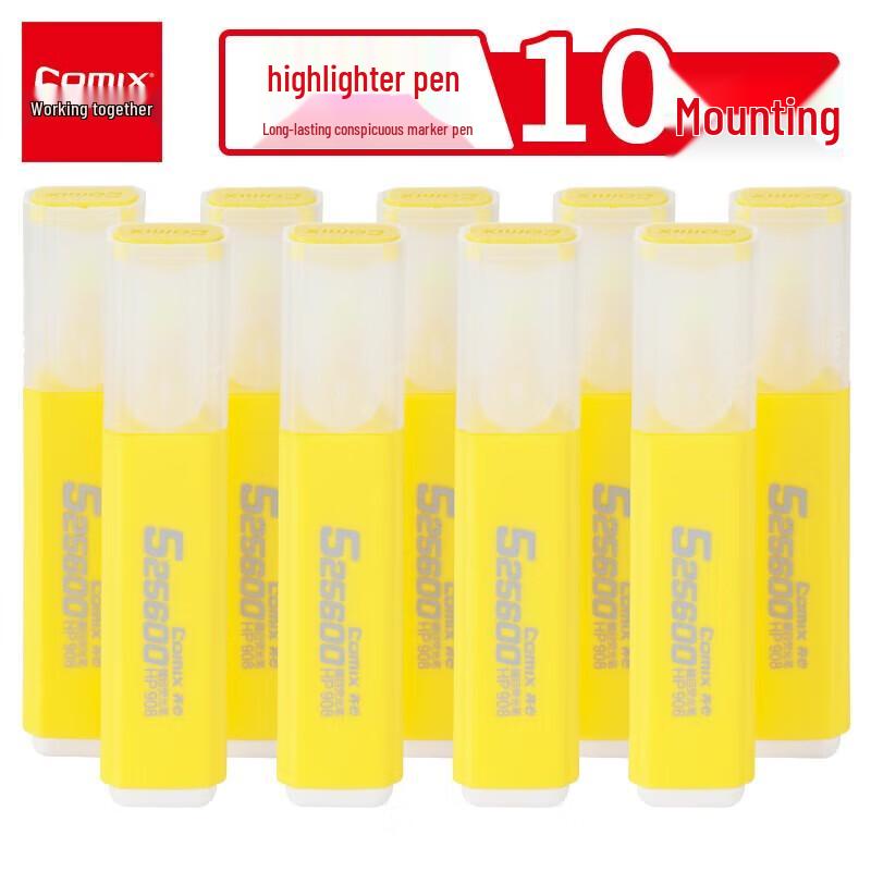 Qixin HP908 Fluorescent Highlighter Pens флуоресцентный желтый