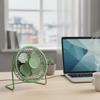 4 Inch Mini Metal Fan USB Powered Desk Fan for Office Summer Cooling