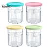 Yogurt Storage Tubs Ice Cream Pint Containers for Ninja NC500, NC500C, NC501, NC501C Series, Food Grade Kitchen Gadgets Treats Plastic Replacement Cup