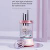 Makeup Brush Cleaner Electric Automatic Spinning Cosmetic Brush Washer Portable Cleaning Machine Makeup Accessory Cleaning Tool