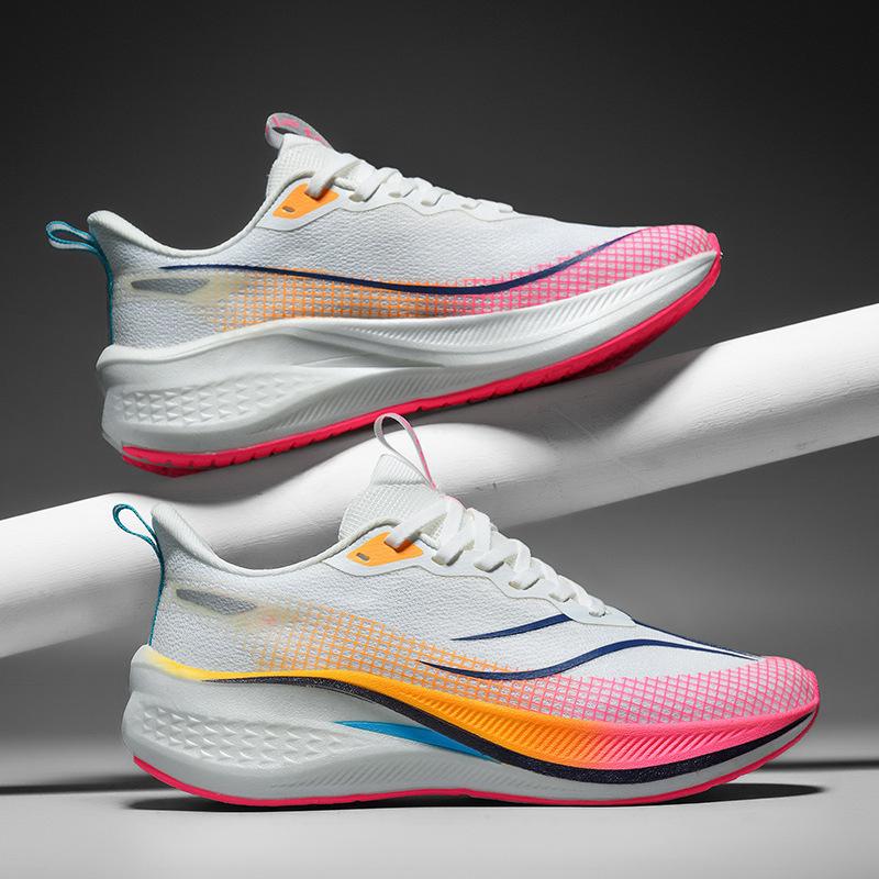 Red Rabbit Pro Carbon Board Racing Running Shoes Mesh Breathable Casual Shoes Dragon Year Sneakers Pro Running Shoes