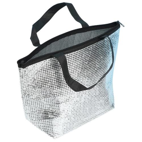 

shttown Cooler Bag, Lunch Bag with Gusset, Zippered Aluminum Bag, Bento Box, Outdoor/Leisure