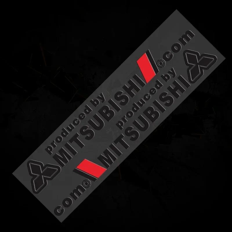 

3D Светоотражающие Лазерные Наклейки-Эмблемы на Автомобиль для Mitsubishi Lancer 9 10 ASX L200 Pajero Mirage Montero Outlander Eclipse Ralliart чёрный