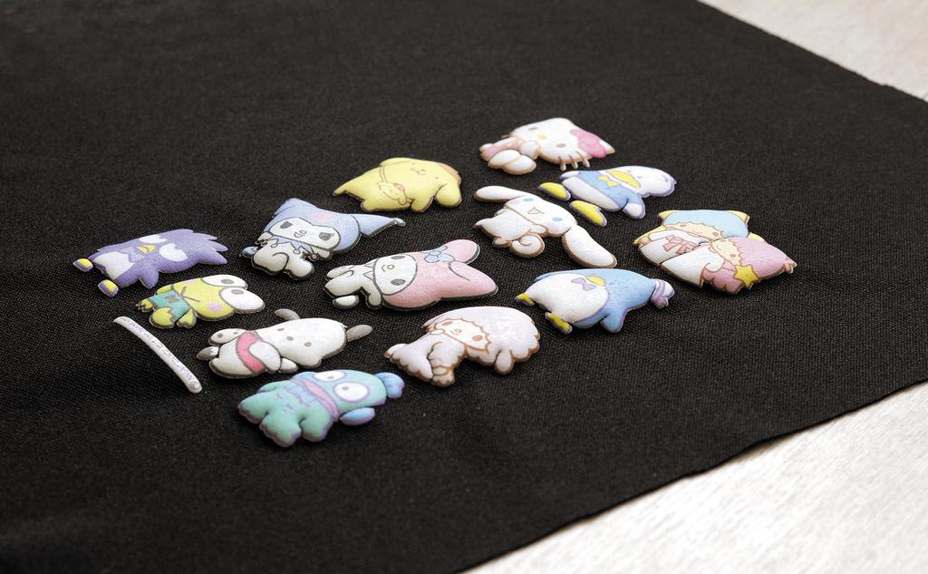 Hamanaka Iron-on Inflatable Applique Patch, Sanrio Characters, H458-419-009