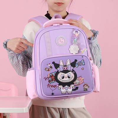 Elementary School Bag Cartoon Girl Large Capacity Backpack Children Lightweight Weight Backpack