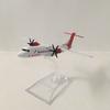 Jason Tutu Plane Model Airplane Fk-50 16cm Atr-600 Aircraft Model Diecast Metal Airplanes 1:400 Scale Planes