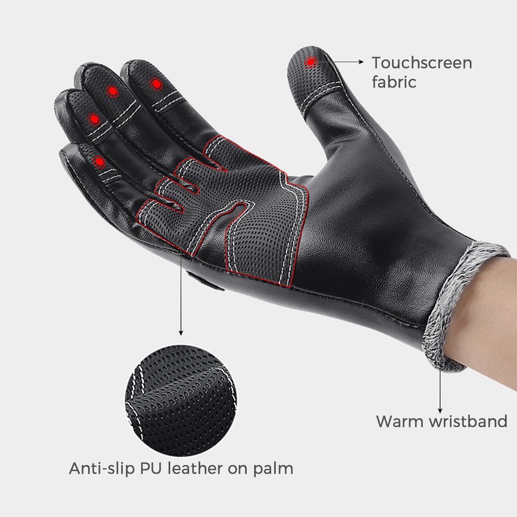 Winter Gloves Windproof Warm Touchscreen Gloves Thermal Waterproof Protective Gloves