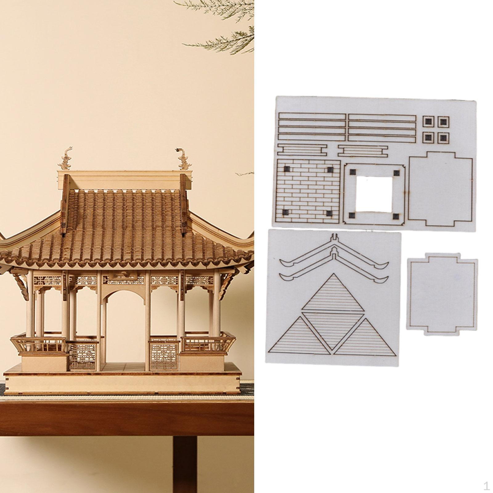 

1/50 Scale Building Model Assembly Kit for DIY Enthusiasts And Collectors