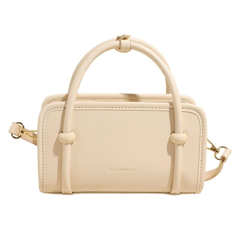 Bolsa Pequena Feminina Nova Casual Versátil Bolsa Mensageiro Moda Portátil Bolsa Pequena Quadrada