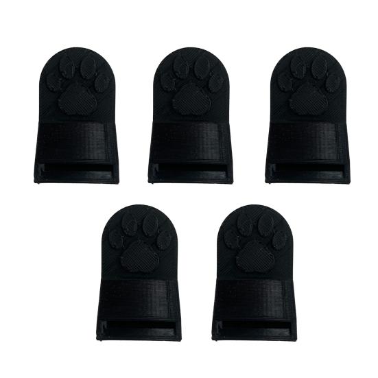 

5/10Pcs 3D Printed Can Opener Cat Paw Manual Can Opening Tool Kitten Dog Food Can Tab Opener Kitchen Gadget Seniors Arthritis Chef Gift 5pcs чёрный