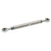 5.5 inch Adjustable Tensioning Rod Joint Alternator Bracket For SBC BBC 350 454