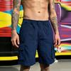 Men's Five-pocket Pants, Straight-leg Work Shorts
