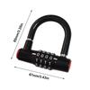 Lock For Bike Padlock With Code Waterproof Padlock Anti-Theft Bike Locker For Backpack Men Women Travel Outdoor Motorcycle