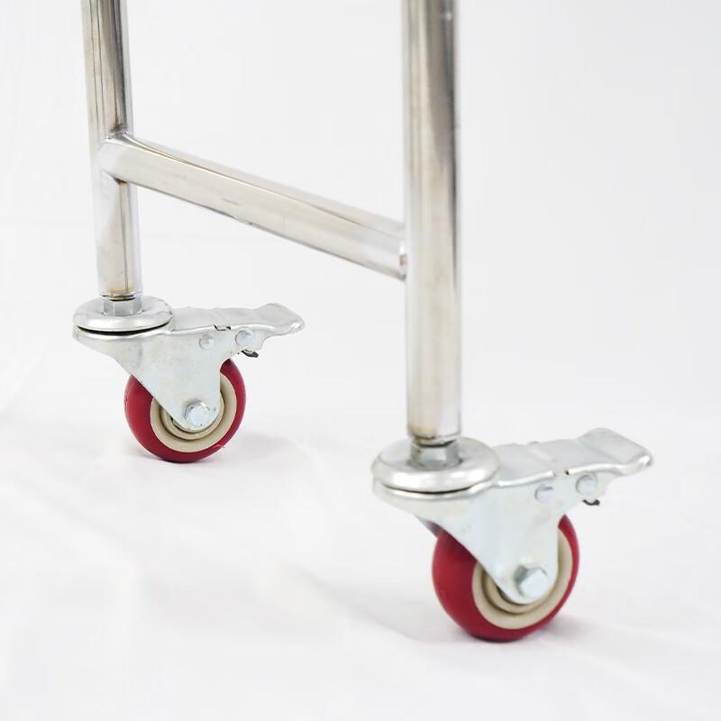 BT-490 304 Stainless Steel Single Gas Cylinder Cart