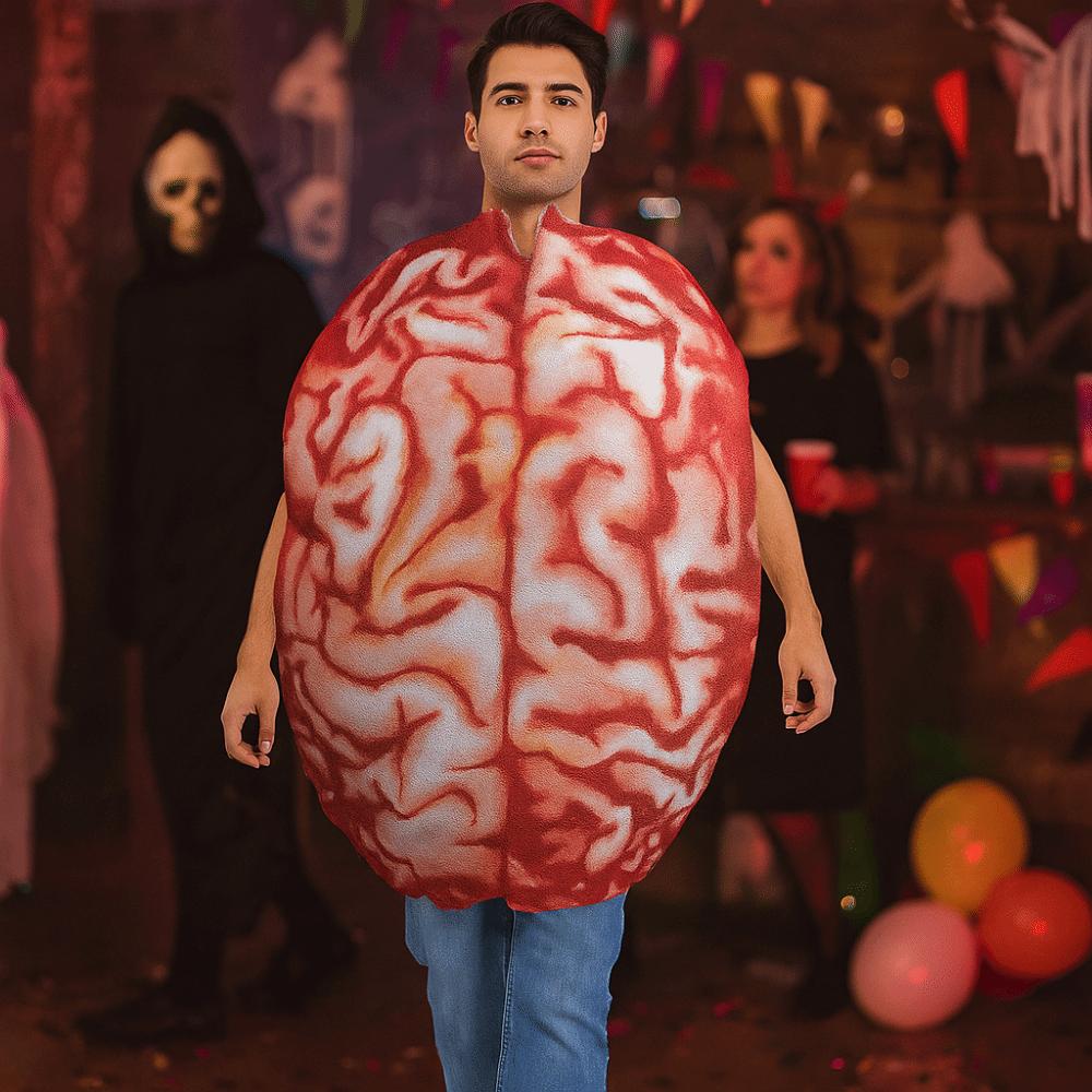 Realistic Heart Design Cosplay Costume Creativity Printed Jumpsuit Halloween Kids Costume  Party