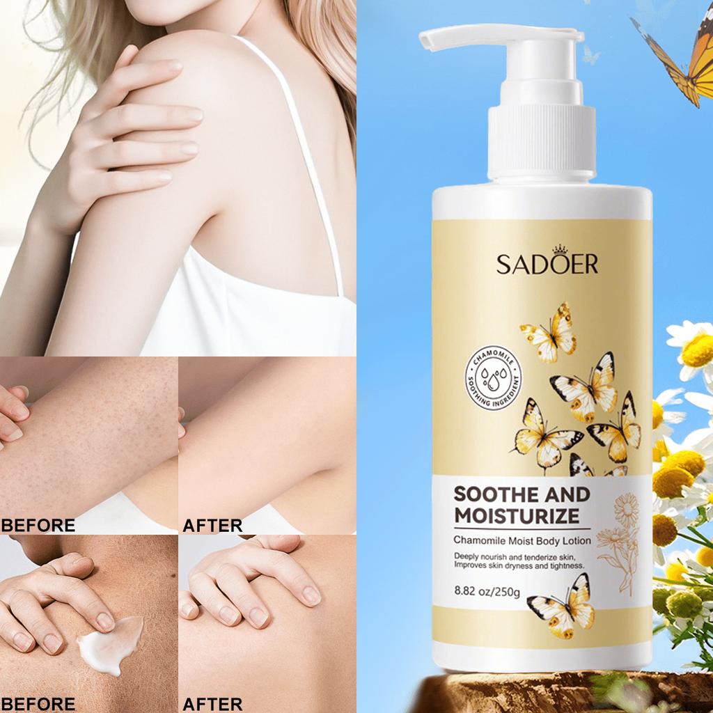 1PC Chamomile Moisturizing Body Lotion,Deeply Moisturize,Delicate Skin,Improve Dry Skin,Brighten Ski
