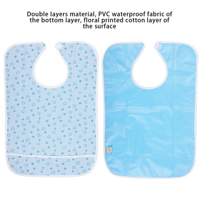 Double Layers Waterproof Saliva Towel Aprons
