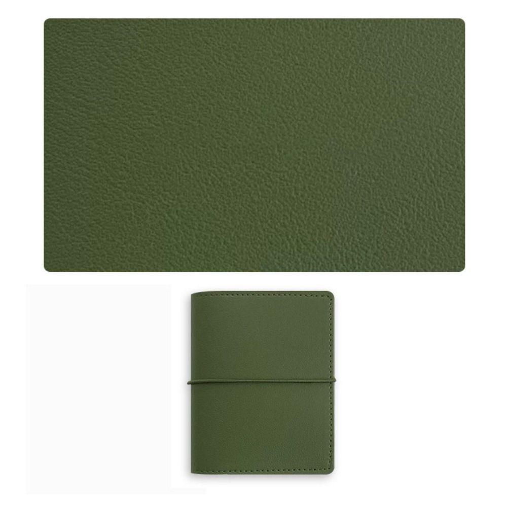 PU Leather Loose Leaf Notebook M5 DIY Binder Notebook Creative Mini Pocket Notebook  School