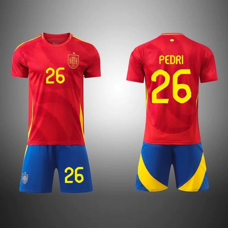2024 Spain Football Jerseys Red #26 18