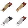 School Office Accessories Stainless Steel Notebook Paper Folder Bookmark Metal Clip Pencil Clip Pen Loop Memo Clip Pen Holder