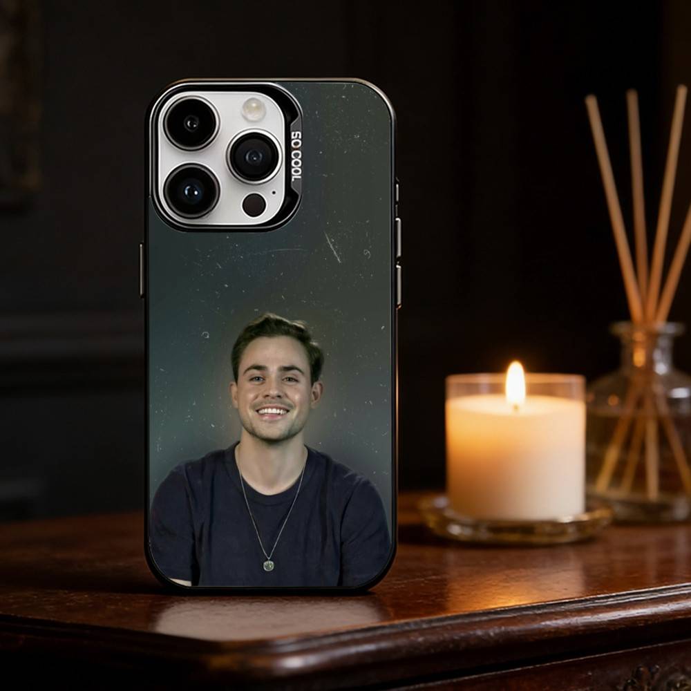 Dacre Montgomery Phone Case For iPhone 17 16 15 14 13 12 11 Pro Max Plus Silver Matte Black Cover