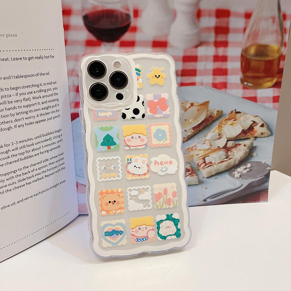 Cartoon Style Case for iPhone 13 iPhone 15 iPhone 16